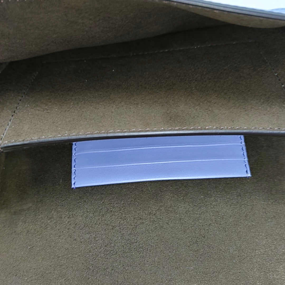 Double F Calfskin Blue