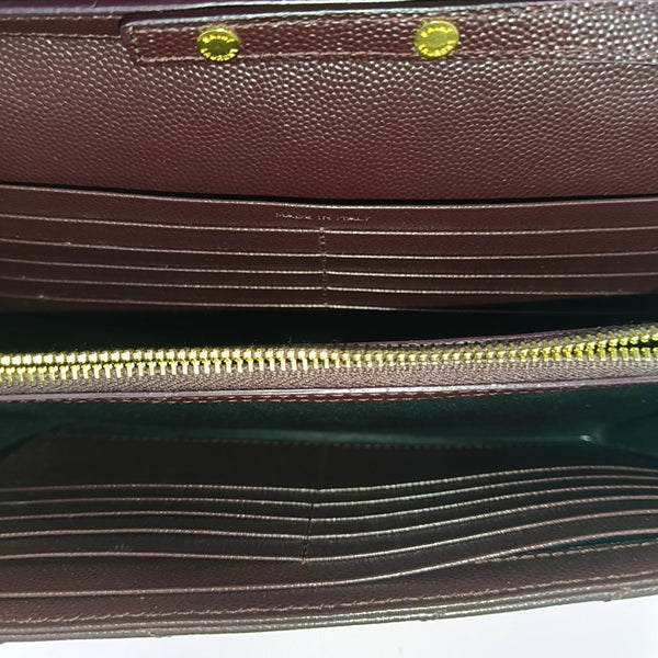 MONOGRAM Medium Chevron Calfskin Red