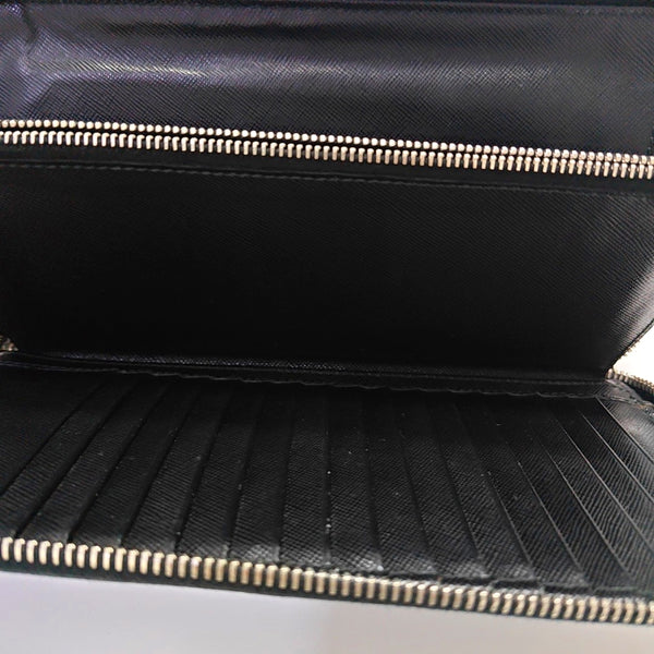 Saffiano Calfskin Wallet Black
