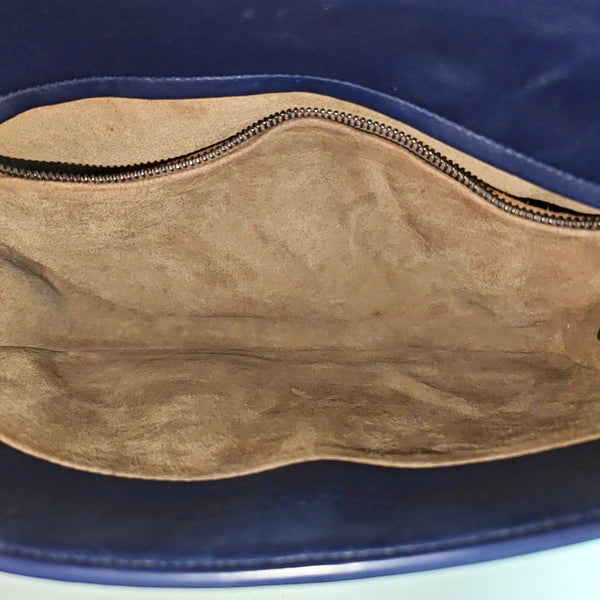 Alumna Calfskin Blue