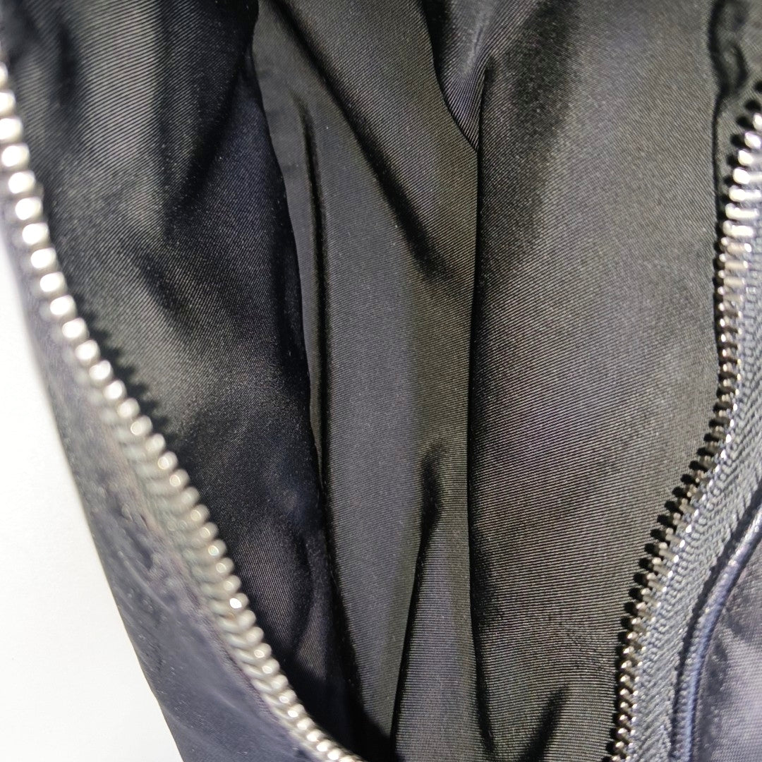 Fabric Belt Bag Black