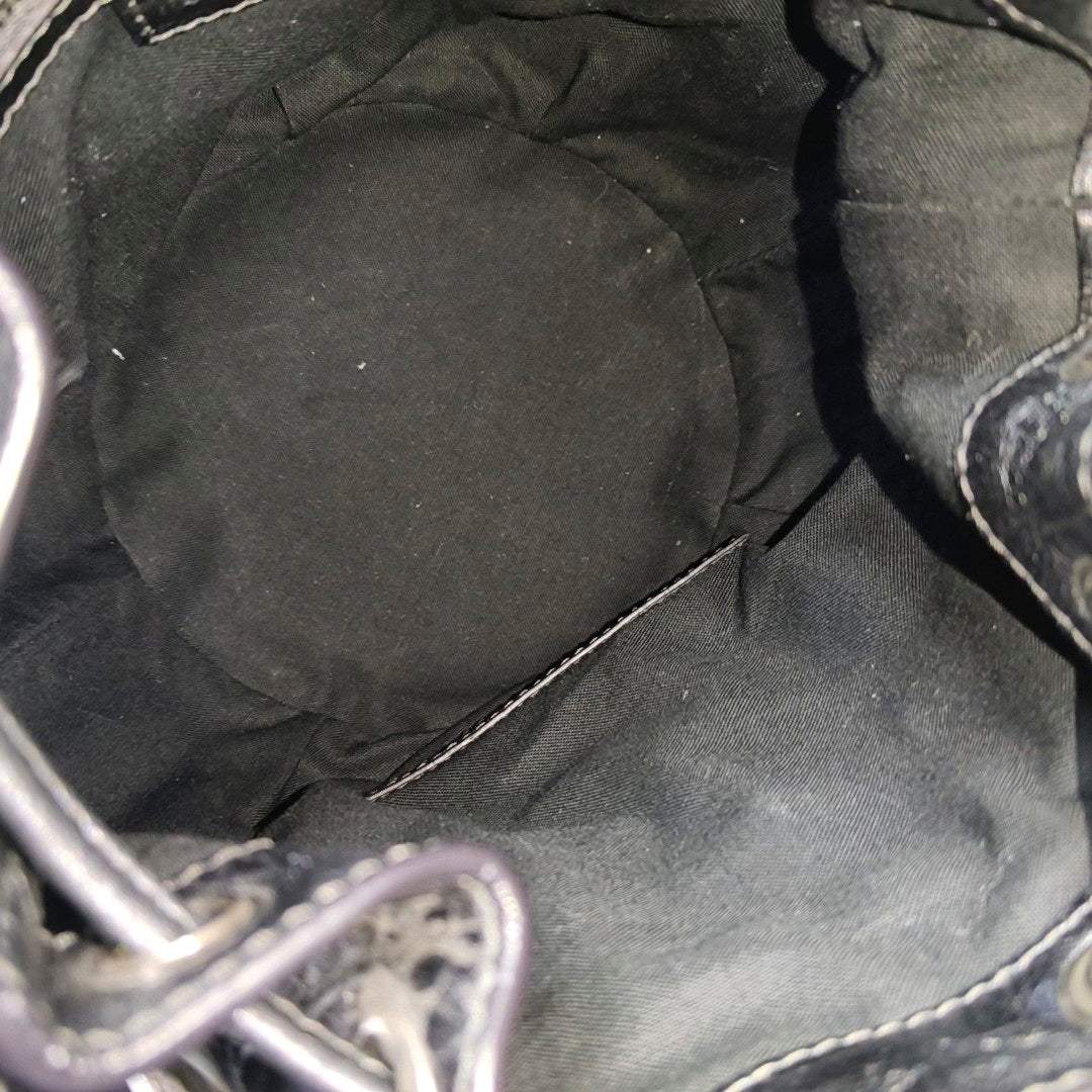 Le Cagole Mini Calfskin Gray