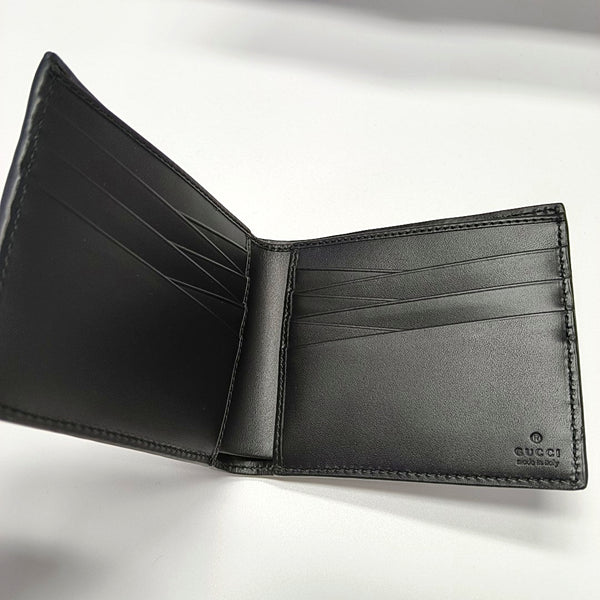 Signature Monogram Calfskin Black Wallet