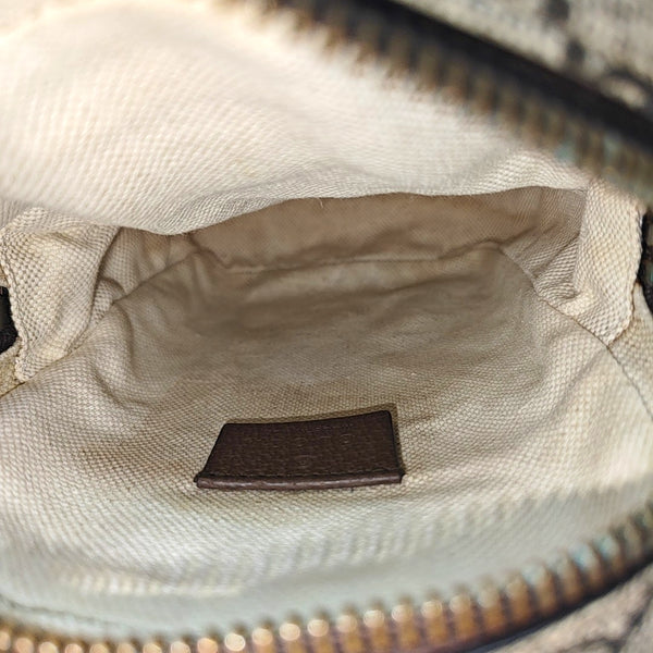 Neo Vintage Mini Monogram Coated Canvas Brown