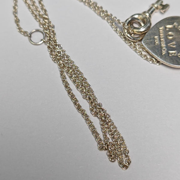 Return To Tiffany 925 Sterling Silver Necklace