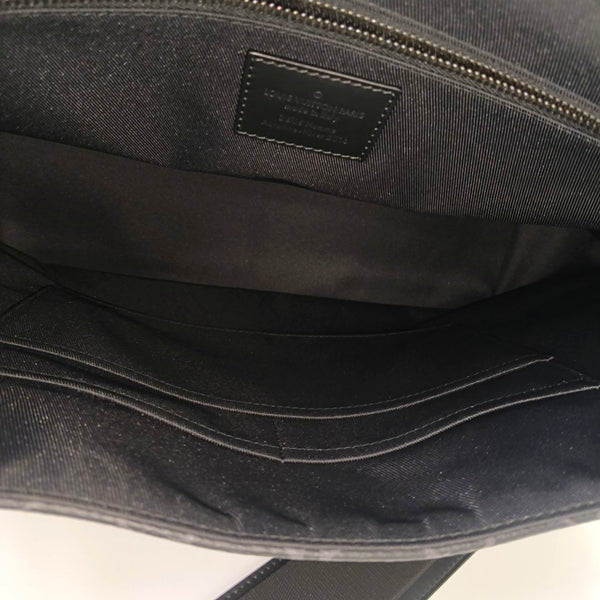 VOYAGER MM Monogram Coated Canvas Black