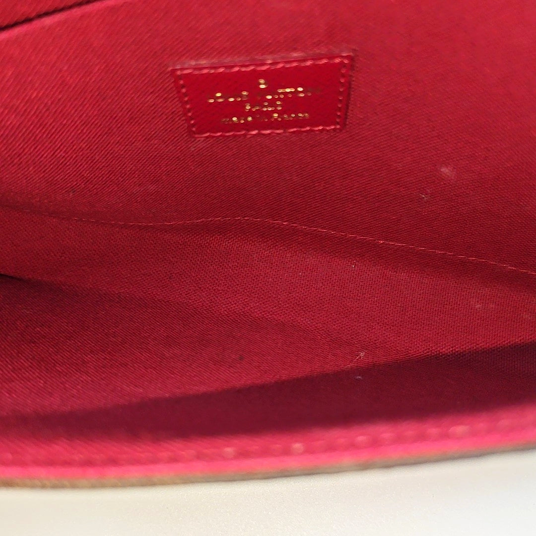 FÉLICIE Monogram Coated Canvas Brown