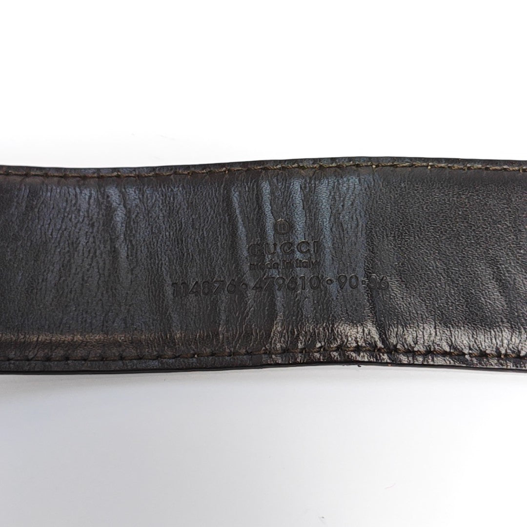 Leather Belt White