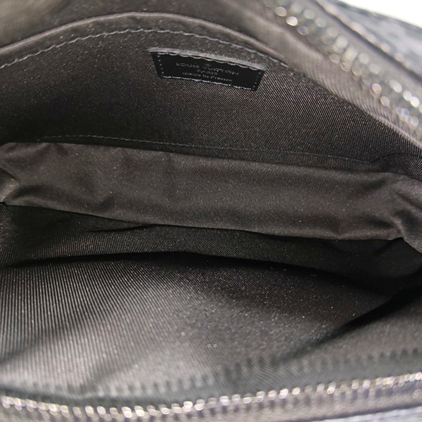 STEAMER Monogram Coated Canvas Black