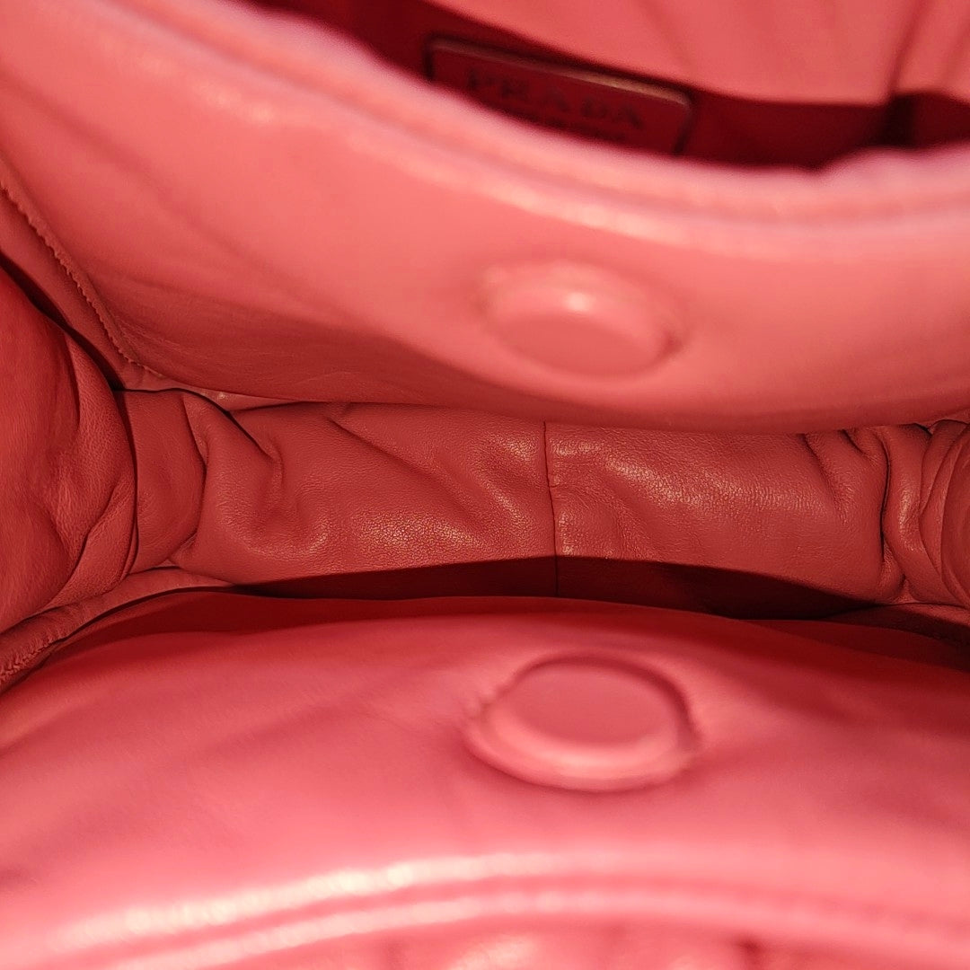 Lambskin Shoulder Bag Mini Pink