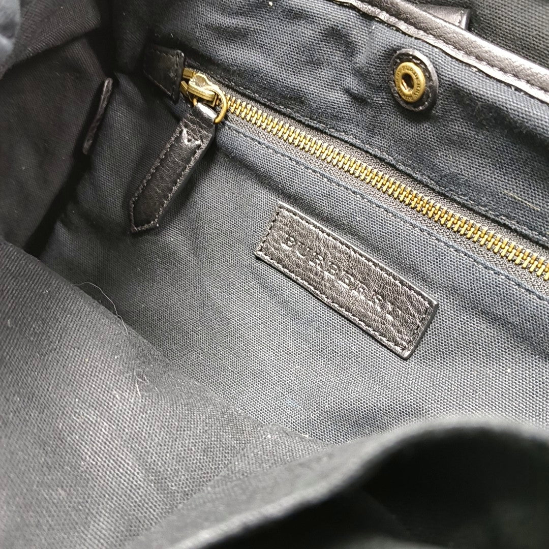 Fabric Backpack Blue