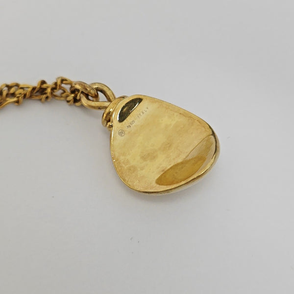 925 Sterling Silver Gold Necklace