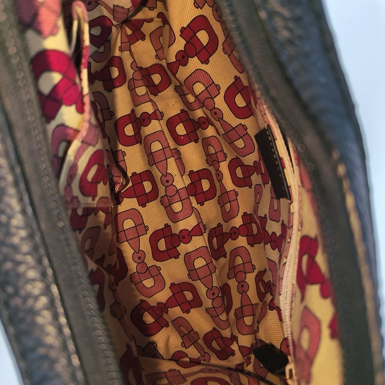 Monogram Canvas Top Handle Bag Black