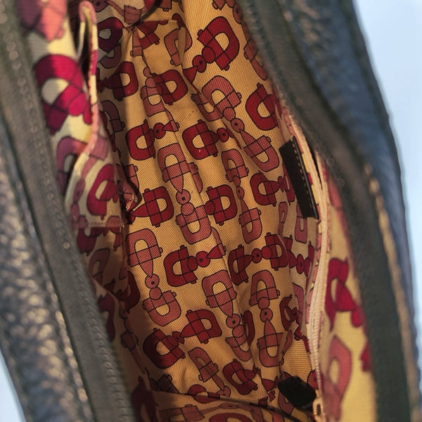 Monogram Canvas Top Handle Bag Black