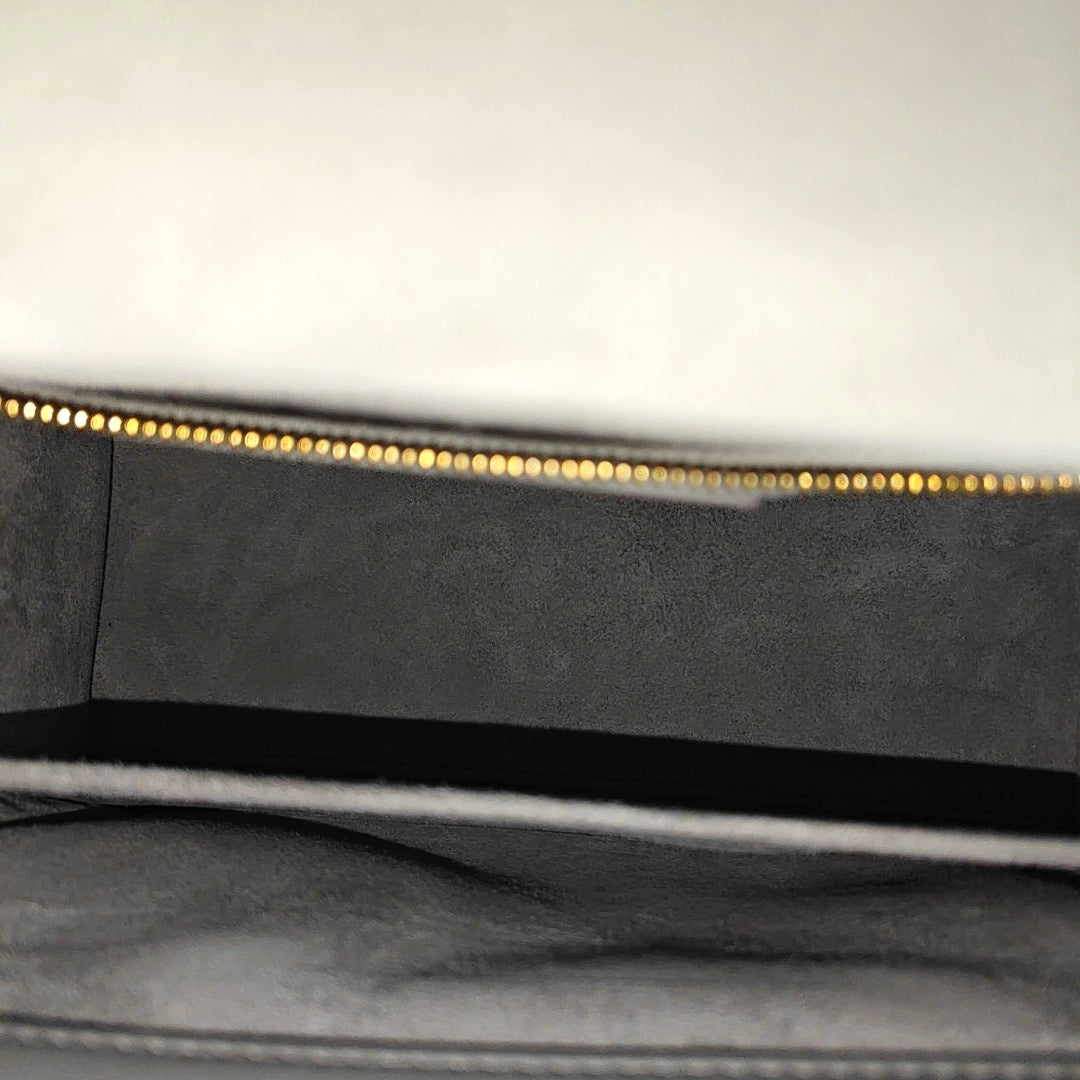 Lady Dior Medium Cannage Lambskin Gray