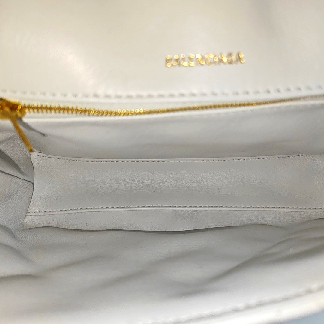 B. Medium Calfskin White