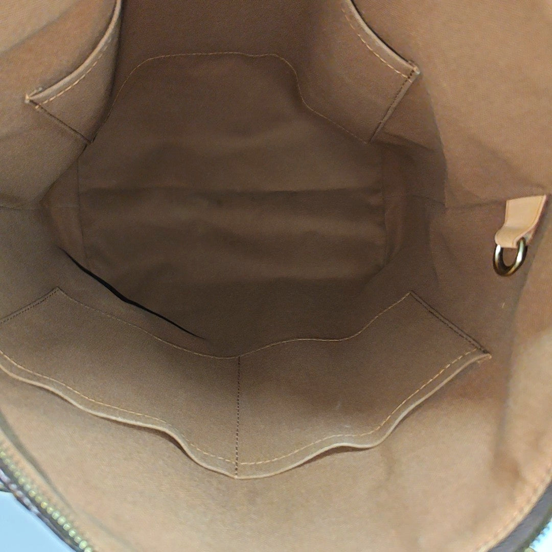TOTALLY MM Monogram Coated Canvas Brown