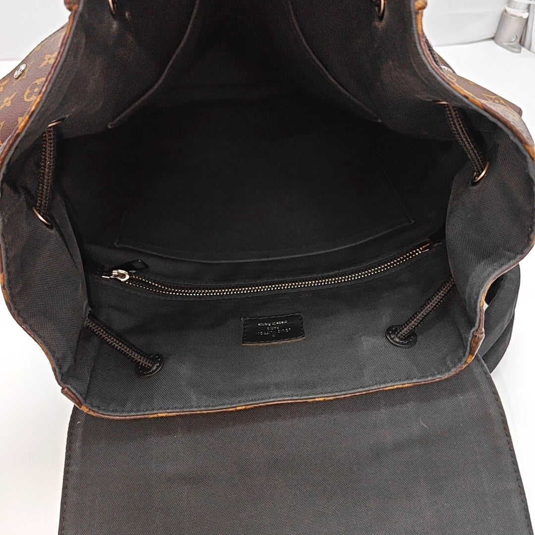 CHRISTOPHER MM Monogram Coated Canvas Brown