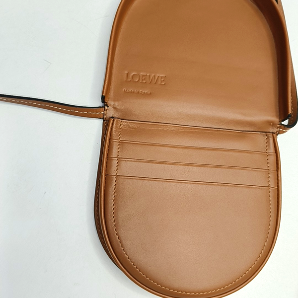 Heel Small Calfskin Brown