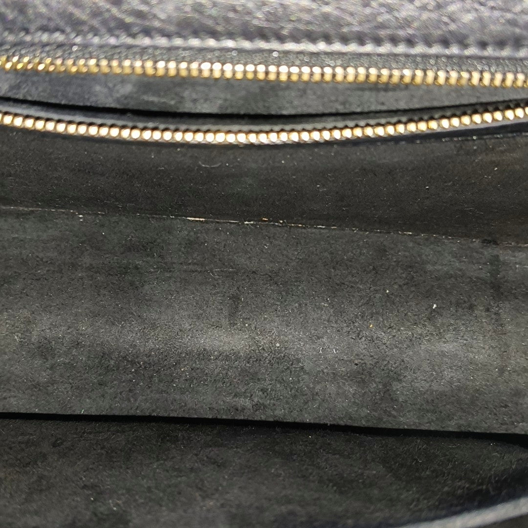 Authenticated pre-owned  Diorama Medium Calfskin Black - Shoulder Bag at Looply