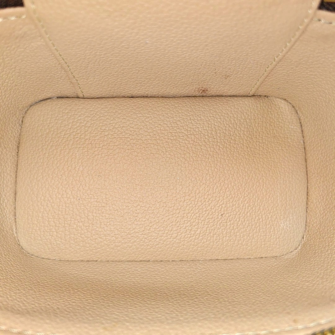 NICE Super Mini Monogram Coated Canvas Brown