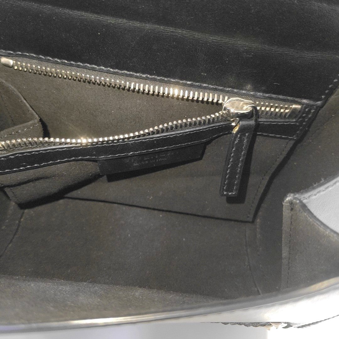 Calfskin Shoulder Bag Black