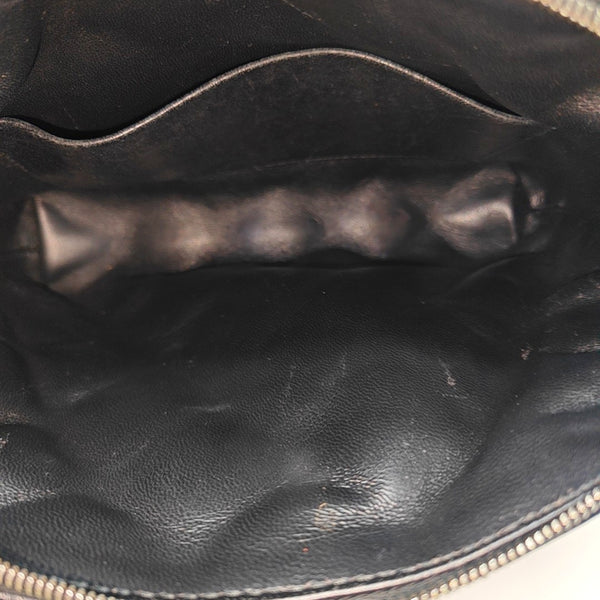 B. Quilted Calfskin Black