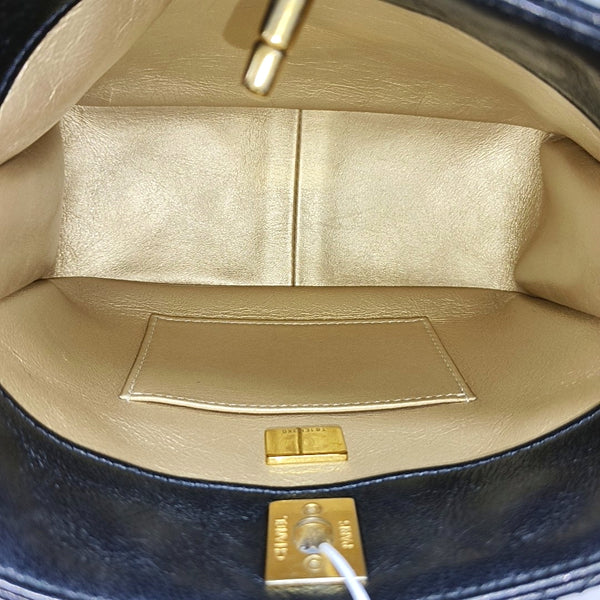 Quilted Lambskin Crossbody Bag Black