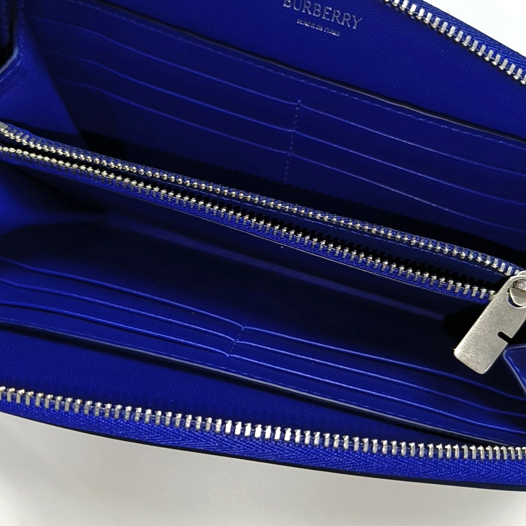 SHIELD Large Calfskin Blue