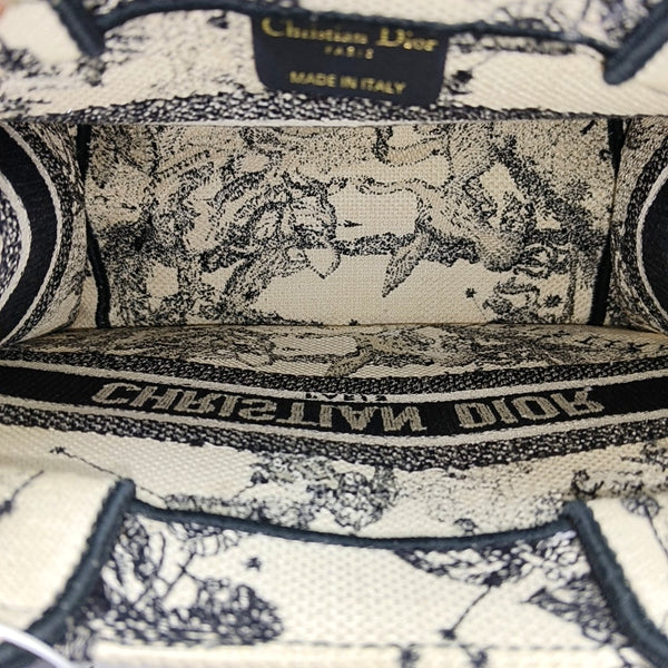 Authenticated pre-owned  Book Tote Small Canvas White - Tote Bag at Looply