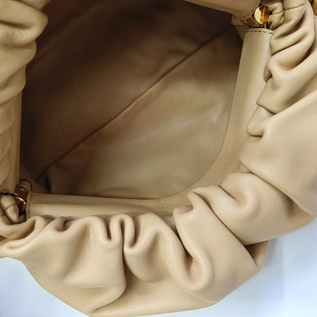 The Pouch Mini Calfskin Beige