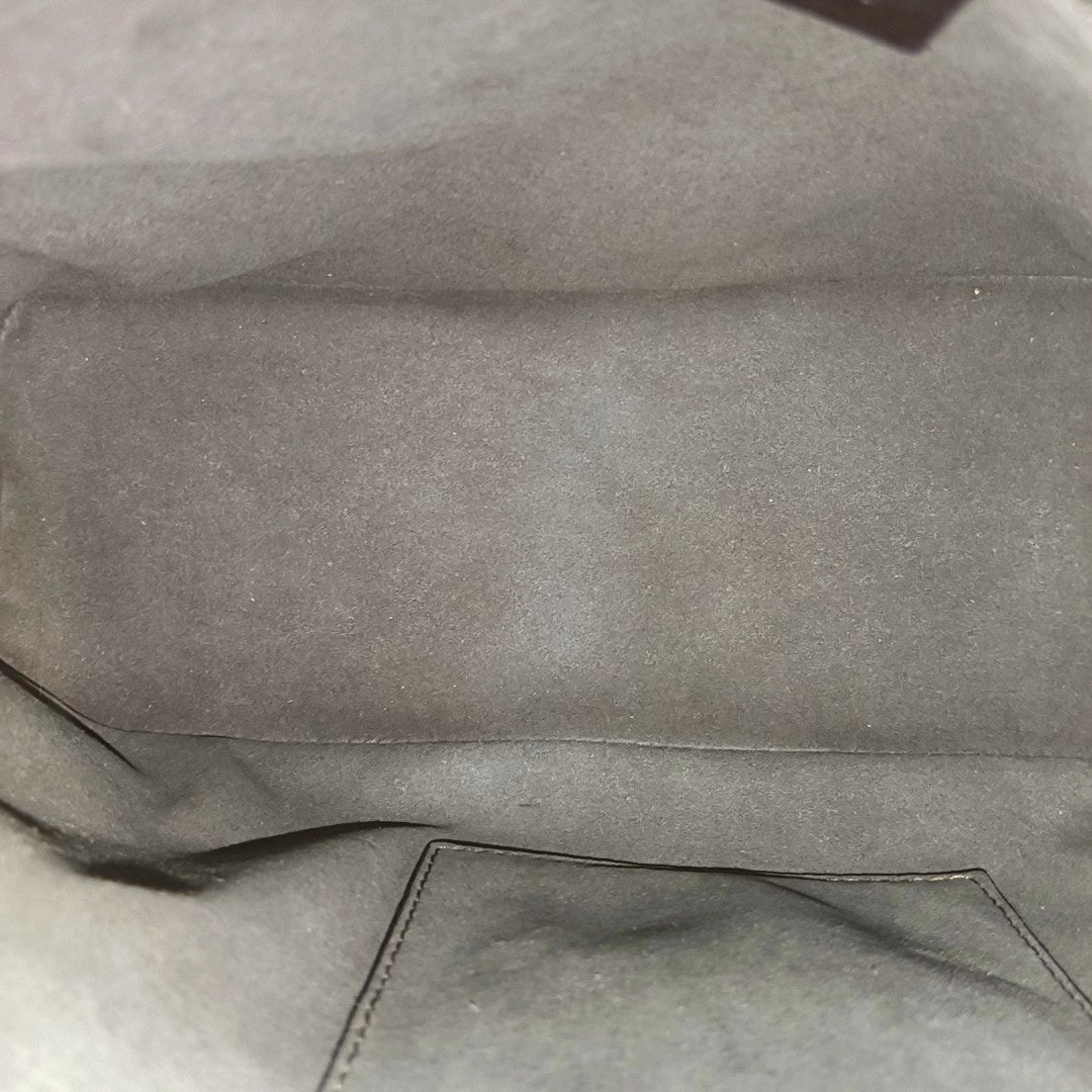 Monogram Coated Canvas Tote Bag Small Beige