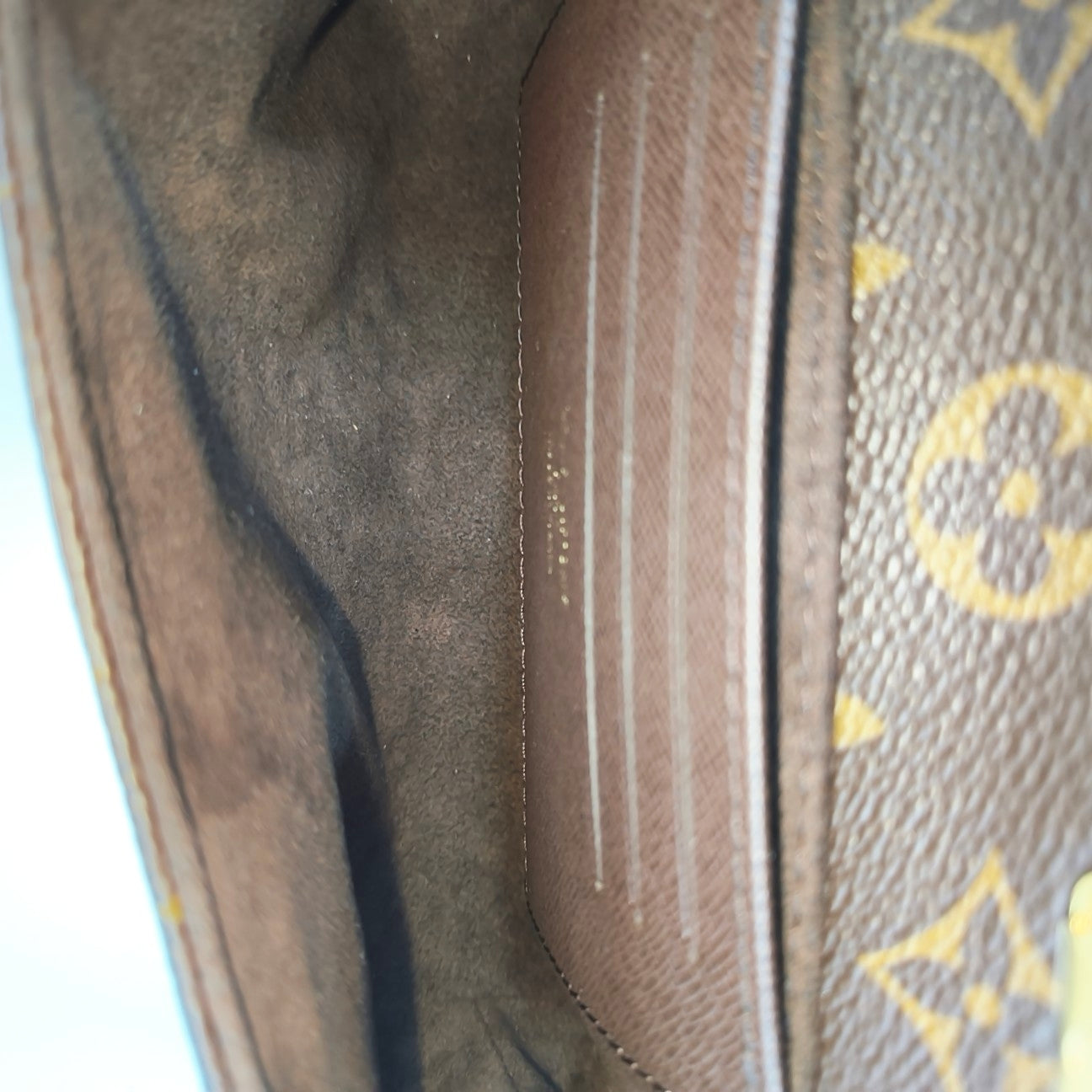 MADELEINE Monogram Coated Canvas Brown