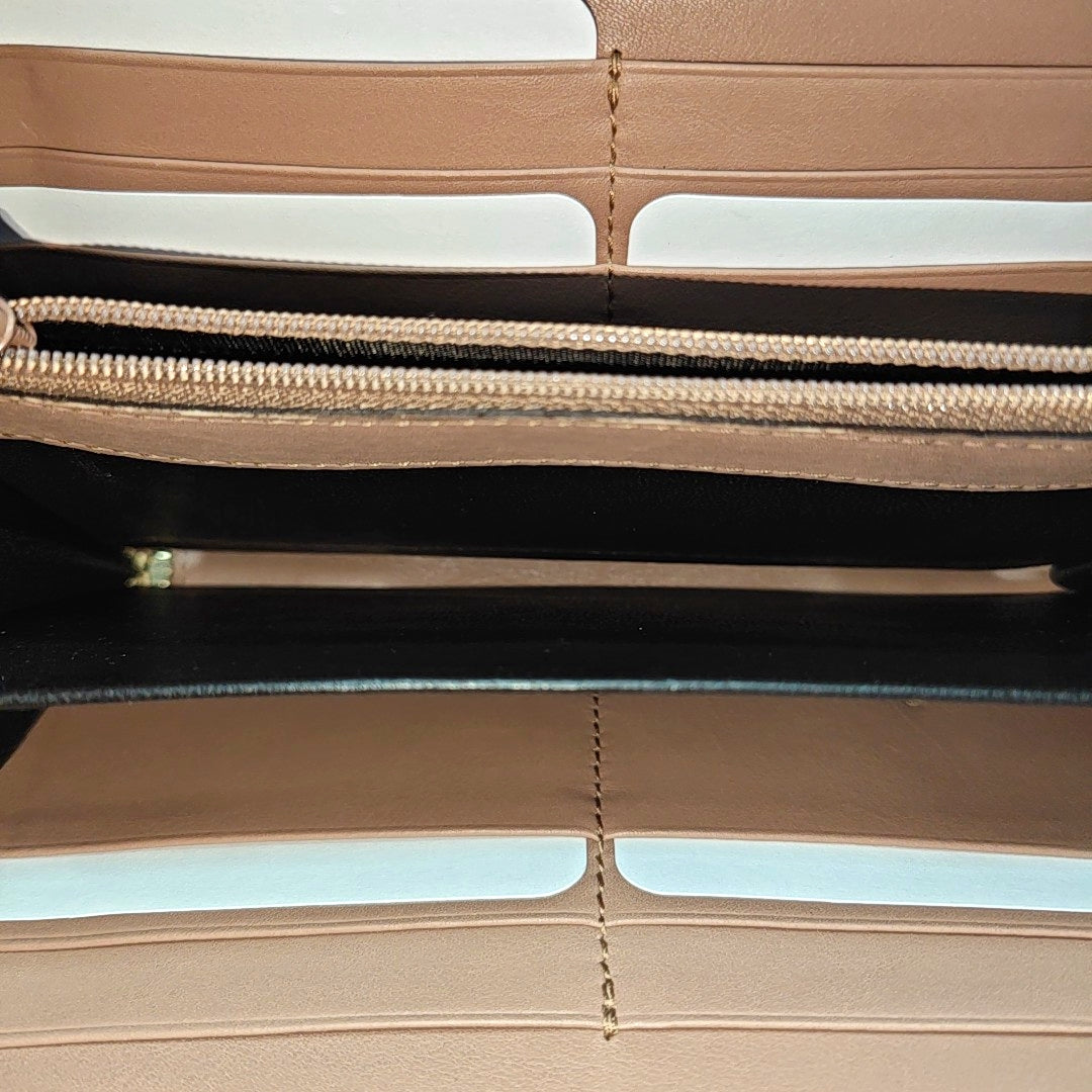 Monogram Calfskin Wallet Pink