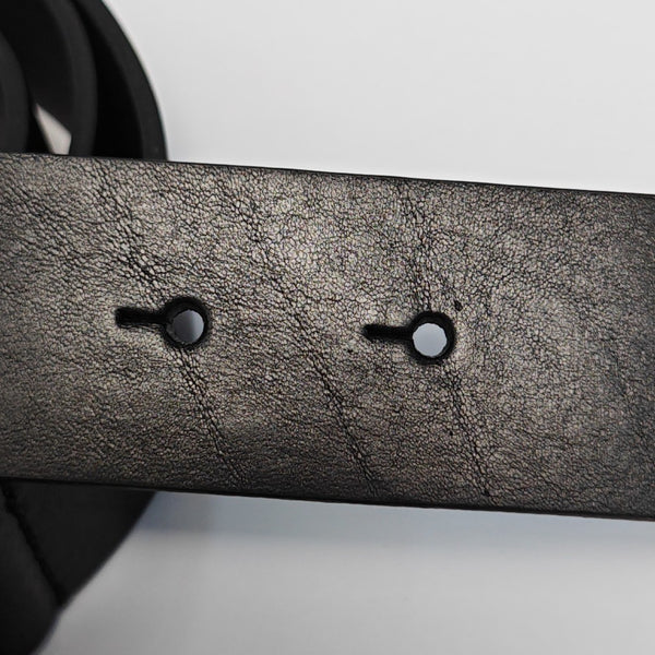Leather Belt Black