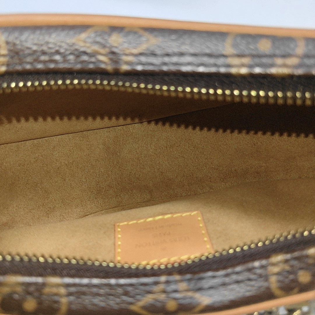LOOP Monogram Coated Canvas Brown