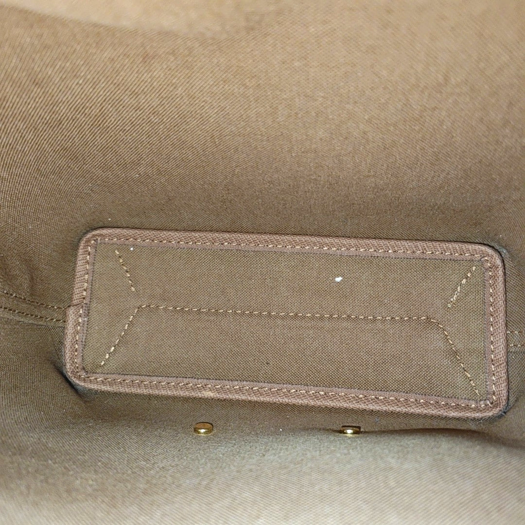 ATLANTIS BB Monogram Coated Canvas Brown