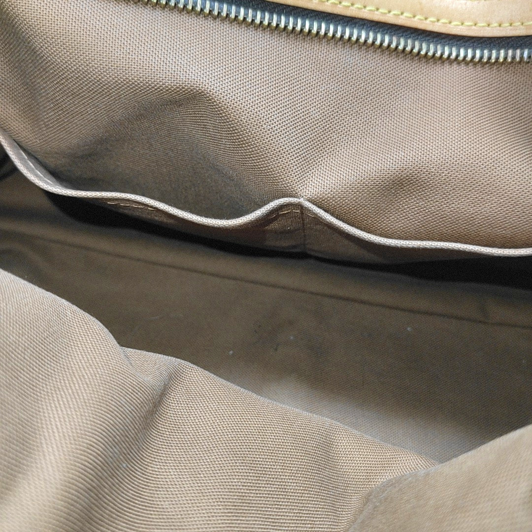 STRESA Monogram Coated Canvas Brown