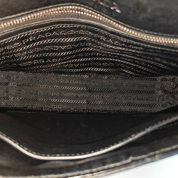 Diagramme Medium Quilted Calfskin Black