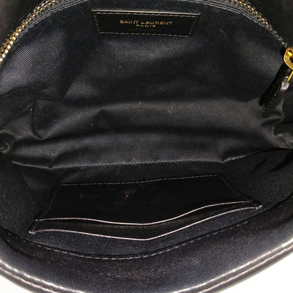 PUFFER Mini Chevron Lambskin Black