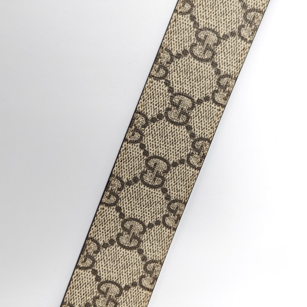 Leather Belt Beige