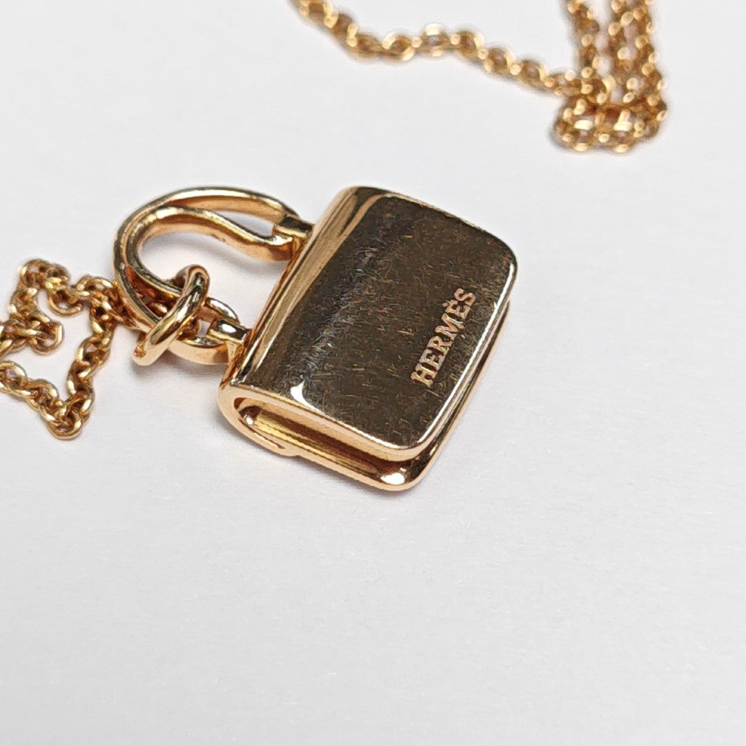 Amulettes Constance 18k Rose Gold Necklace