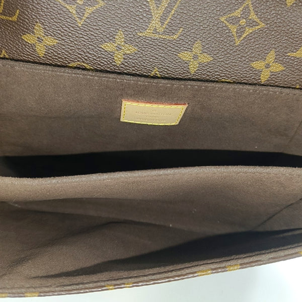 MÉTIS MM Monogram Coated Canvas Brown