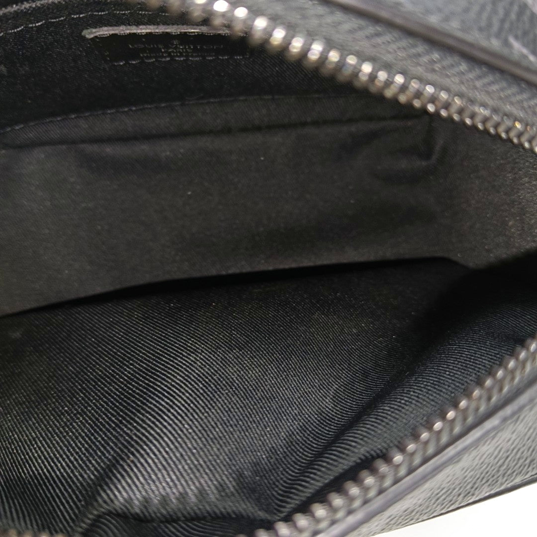 SOFT TRUNK Mini Monogram Coated Canvas Black