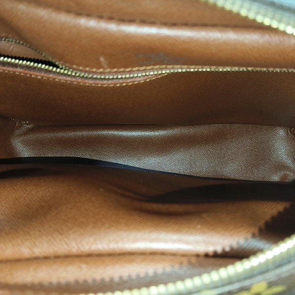 Nile Monogram Coated Canvas Brown