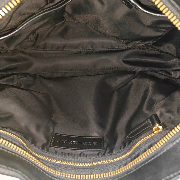 Canvas Top Handle Bag Black