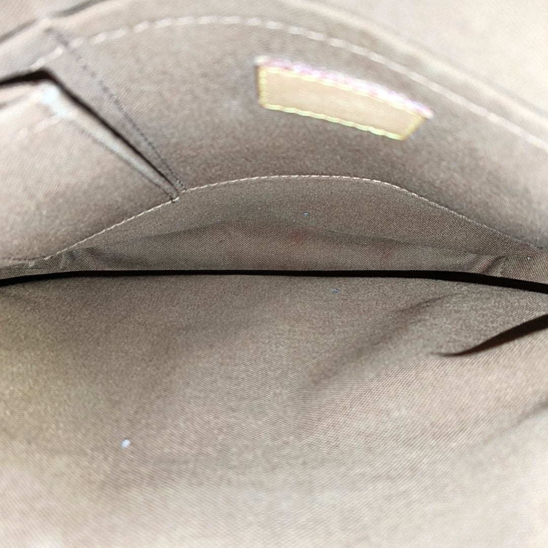 ODEON Monogram Coated Canvas Brown