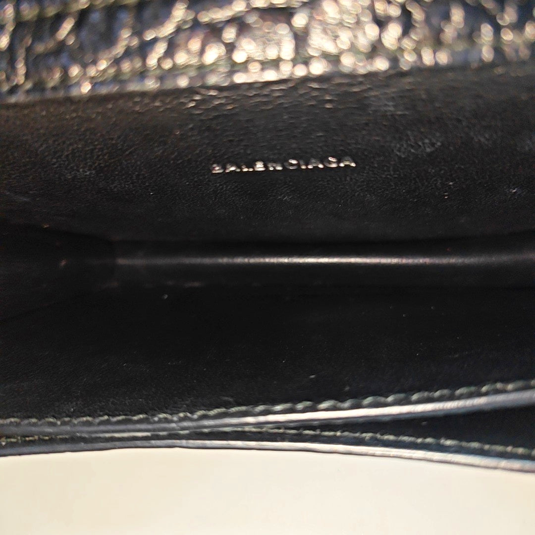 Sharp Calfskin Black