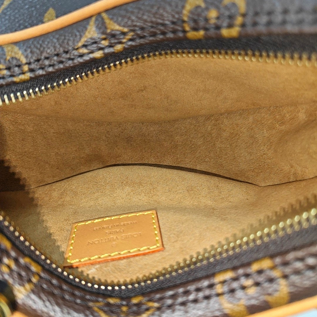 LOOP Monogram Coated Canvas Brown