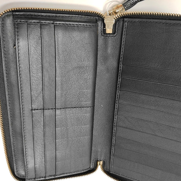 Soho Patent Leather Blue Wallet